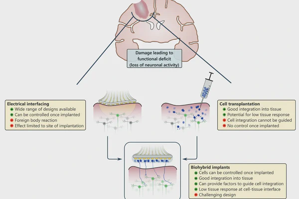 Biohybrid Neural Interfaces